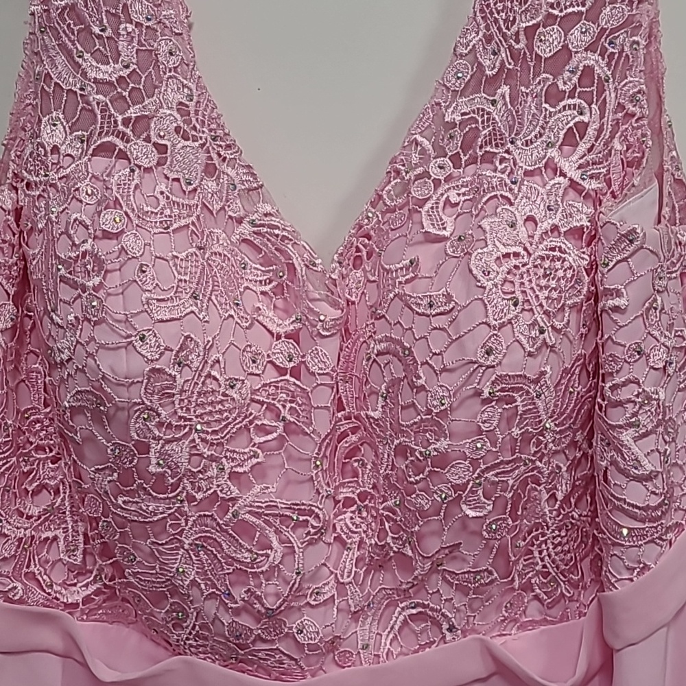 Candy Pink bridesmaid/prom/party dress - Picture 3 of 5